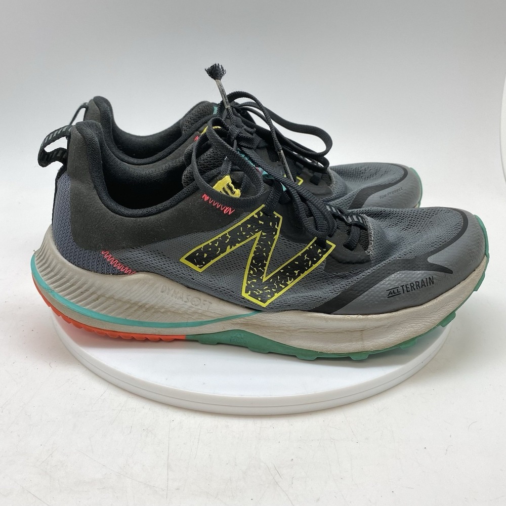 New‎ Balance Dynasoft Nitrel V4 Womens 10.5 D Gray Black Running Hiking Shoes